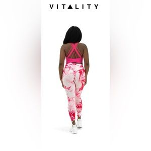 Vitality Pink Tie Dye leggings